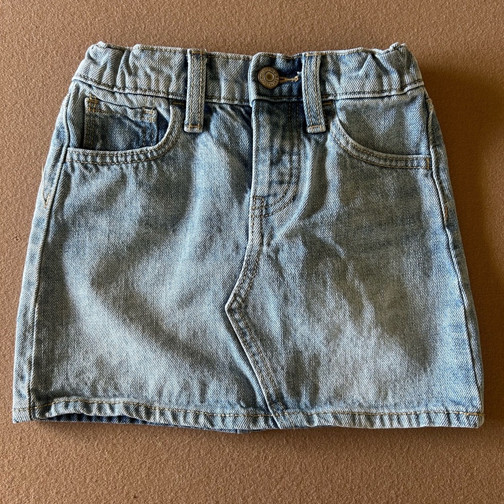 Old Navy Light Blue Denim Skirt for Kids